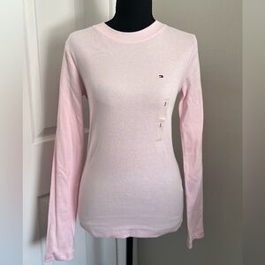 Tommy Hilfiger Pink Long Sleeve Shirt Size S